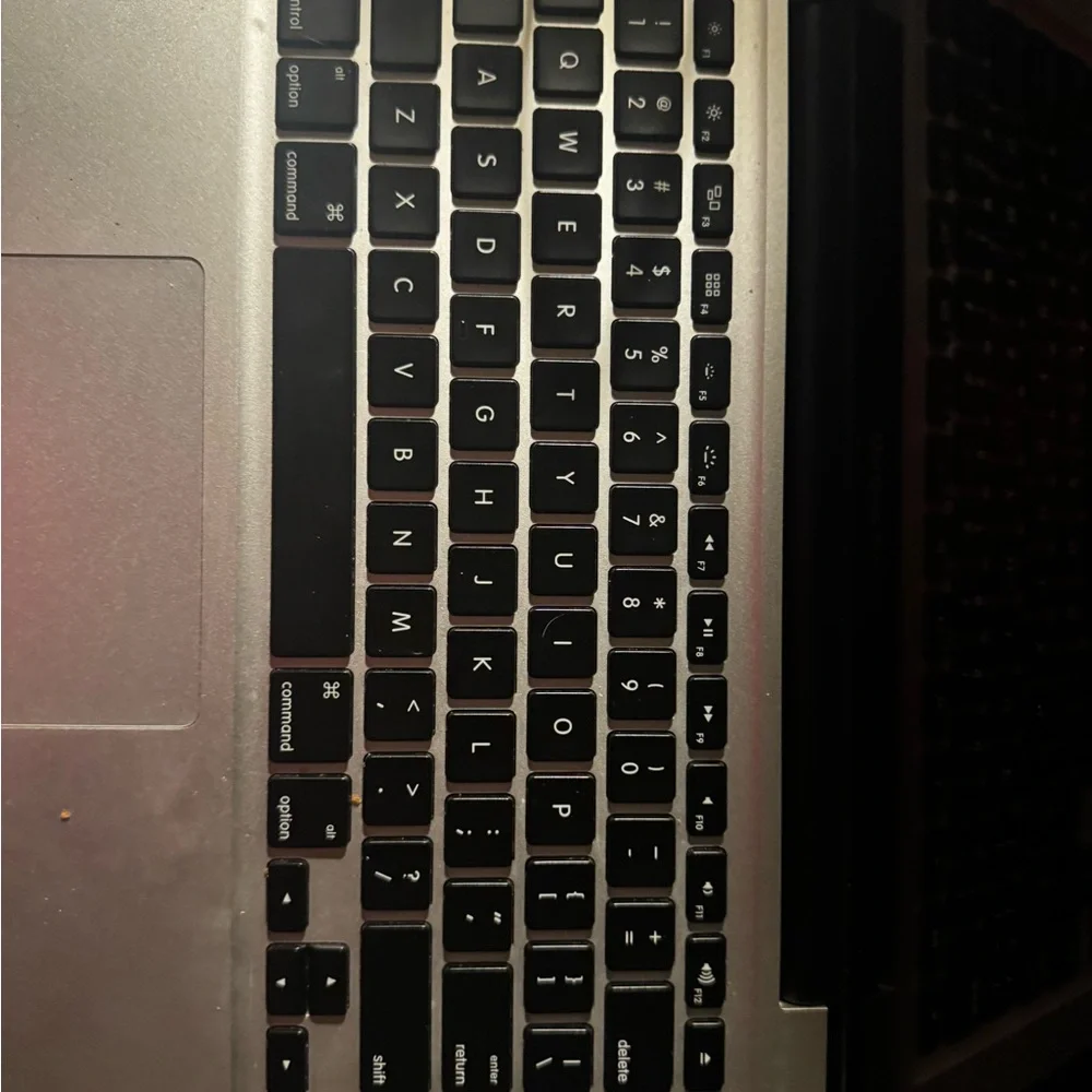 Apple MacBook - Silver and Black
